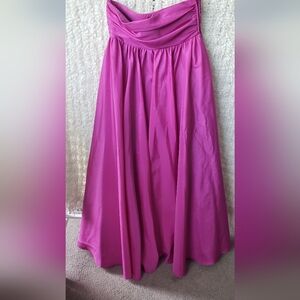 Vintage princess skirt magenta pink size 12